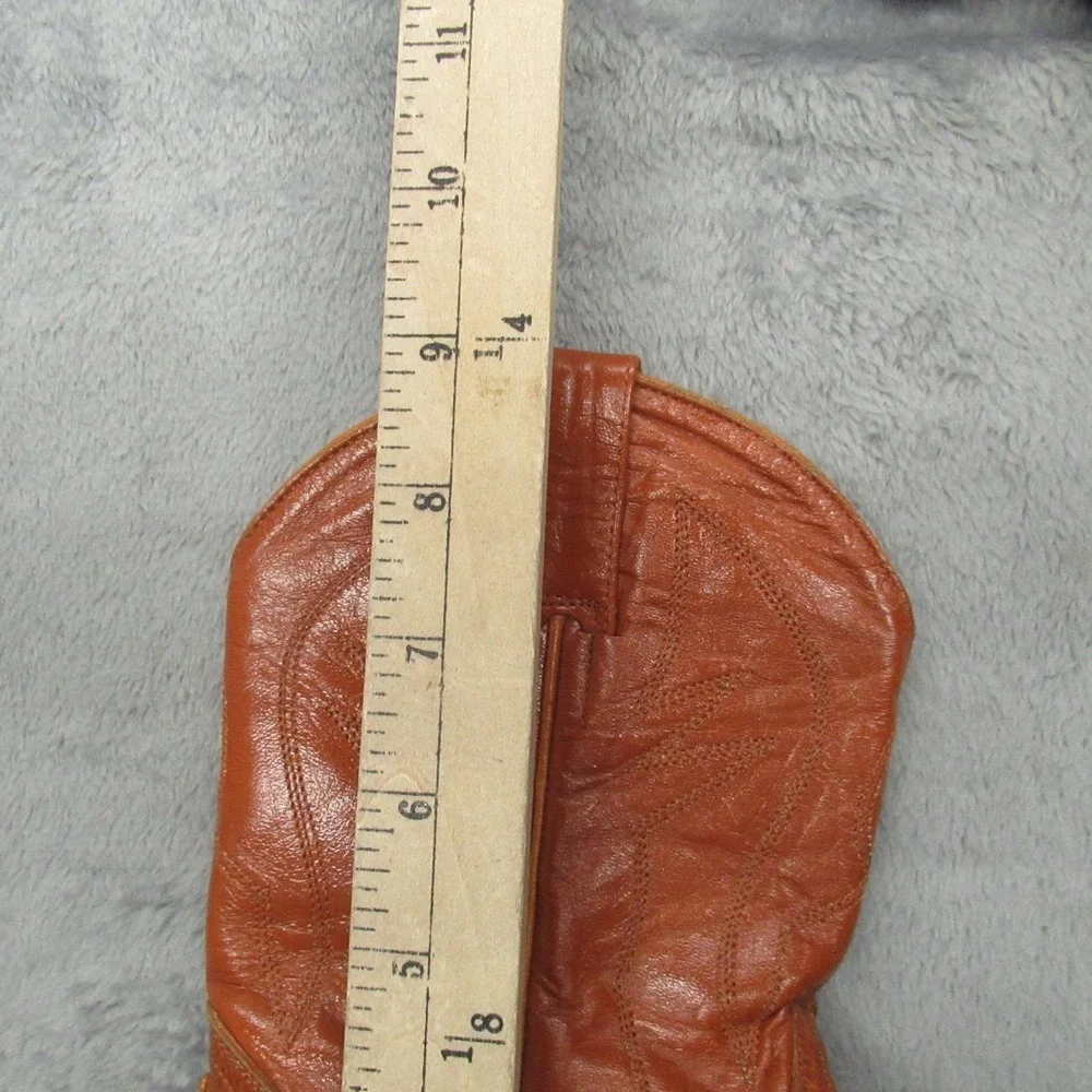 Pistolero Kids 1.5 Western Boots Genuine Ostrich Cowboy Exotic NEW RARE VTG